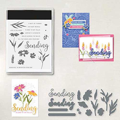 Hemline Stempel und Stanzformen Set, Clear Silikon Stempel und Metall Stanzschablonen, Prägeschablone, Scrapbooking, DIY Form Hemline Stempel und Stanzformen Set, Clear Silikon Stempel und Metall Stanzschablonen, Prägeschablone, Scrapbooking, DIY Form von Hemline