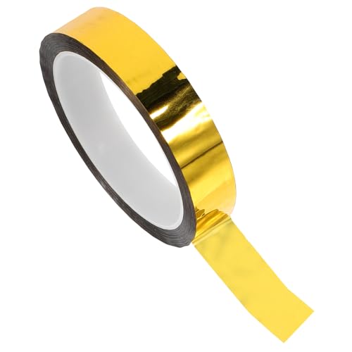 Hemobllo 1 Rolle Glitzeband holografisches Band klebrig Hochzeit glänzend Prismen Klebeband zum Einwickeln dekoratives Klebeband zum Basteln Paketklebeband für den Versand süßes Paketband von Hemobllo