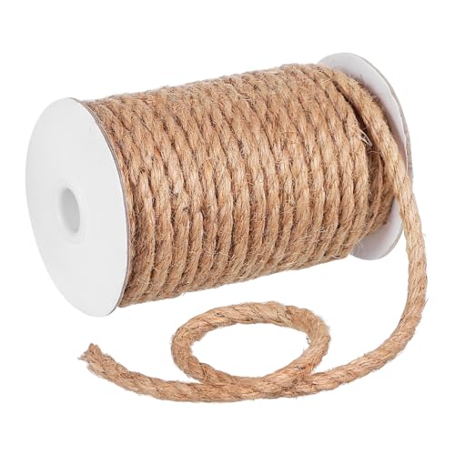 Hemobllo 1 Rolle Umweltfreundliches Hanfseil Dekoration Jutegarn Sisalseil für Katzenkratzer Hangeseil Juteschnur zum Basteln Bastelseil Seil für Handwerk Starkes Seil Juteseil Beige Hemobllo 1 Rolle Umweltfreundliches Hanfseil Dekoration Jutegarn Sisalseil für Katzenkratzer Hangeseil Juteschnur zum Basteln Bastelseil Seil für Handwerk Starkes Seil Juteseil Beige von Hemobllo