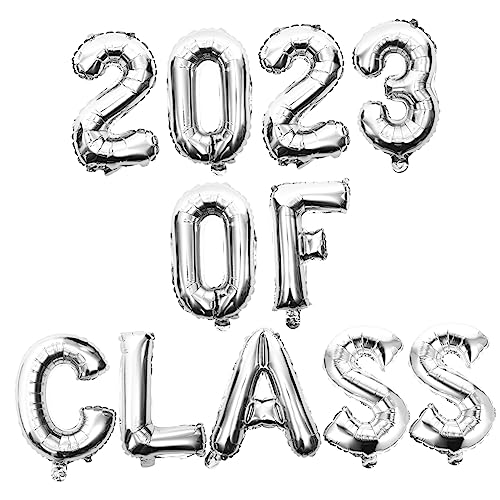Hemobllo 1 Satz 2023 Ballonanzug hängende Ballondekoration Diplom-Ballon dekorativer Luftballon Willkommen Abschlussfolienballons Abschlussballondekor Aluminiumfolie Silver Hemobllo 1 Satz 2023 Ballonanzug hängende Ballondekoration Diplom-Ballon dekorativer Luftballon Willkommen Abschlussfolienballons Abschlussballondekor Aluminiumfolie Silver von Hemobllo