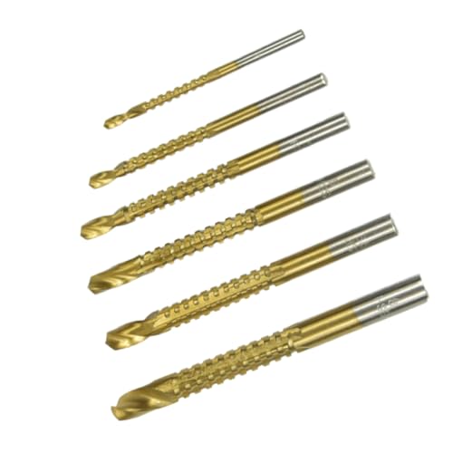 Hemobllo 1 Satz Hochgeschwindigkeitsstahl Spiralbohrer Für Elektrische Bohrmaschinen Robuste Metallbohrer Für Metallbearbeitung 6 Stück Hemobllo 1 Satz Hochgeschwindigkeitsstahl Spiralbohrer Für Elektrische Bohrmaschinen Robuste Metallbohrer Für Metallbearbeitung 6 Stück von Hemobllo