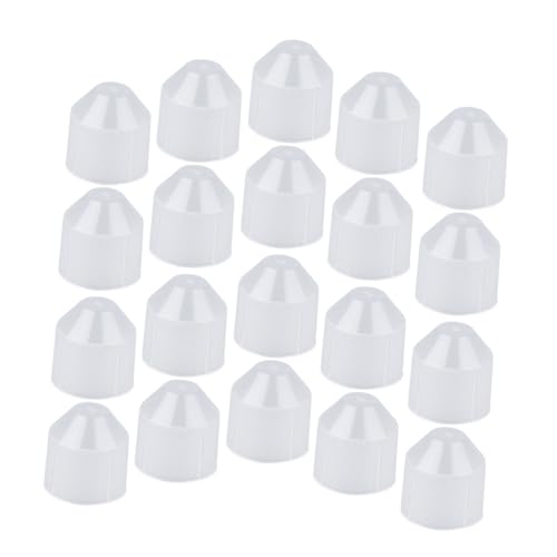 Hemobllo 1 Satz Lampenschutzabdeckungen Lampensockel Lichthalter Lichtbecher Endstücke Für Lampenschirme Lampenhalter Lampenbecher Wand-decken-lichtbecher Plastik 100 Stück von Hemobllo