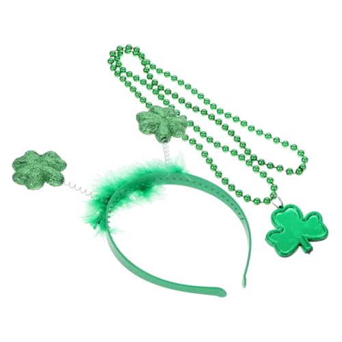 Hemobllo 1 Satz Party-stirnbänder, St. Patricks Day-dekoration, Irische Festival-kleeblatt-halskette, Dekoration, Festival-stirnbänder, St. Patricks Day-dekorationen, Irische Hemobllo 1 Satz Party-stirnbänder, St. Patricks Day-dekoration, Irische Festival-kleeblatt-halskette, Dekoration, Festival-stirnbänder, St. Patricks Day-dekorationen, Irische von Hemobllo