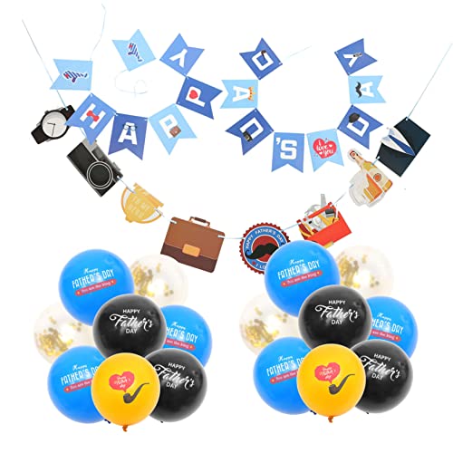 Hemobllo 1 Satz Wimpelkette vatertage fathers day Vatertagsfeier Dekoration Vatertagsfeier Partyzubehör Hintergrundgirlande zum Vatertag LED Luftballons zum Vatertag Partygeschenk Papier Hemobllo 1 Satz Wimpelkette vatertage fathers day Vatertagsfeier Dekoration Vatertagsfeier Partyzubehör Hintergrundgirlande zum Vatertag LED Luftballons zum Vatertag Partygeschenk Papier von Hemobllo