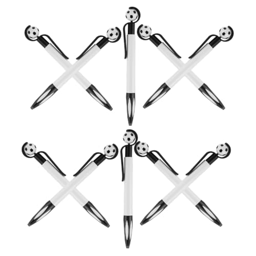 Hemobllo 10 Stück Fußball Kugelschreiber Kreative Schreibstifte mit Fußball Design Glattes Schreiben für Partygeschenke Büro und Schule Handliche Schwarze Schreibutensilien Hemobllo 10 Stück Fußball Kugelschreiber Kreative Schreibstifte mit Fußball Design Glattes Schreiben für Partygeschenke Büro und Schule Handliche Schwarze Schreibutensilien von Hemobllo