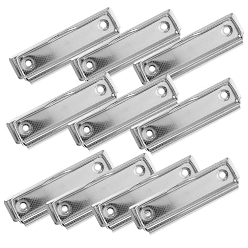 Hemobllo 10 Stück Teiliges Metallklammern Klemmbrett Halterung Langlebige Legierte Büroklammern Zuverlässige Dokumenten und Aktenclips für Schule Büro und Zuhause Hemobllo 10 Stück Teiliges Metallklammern Klemmbrett Halterung Langlebige Legierte Büroklammern Zuverlässige Dokumenten und Aktenclips für Schule Büro und Zuhause von Hemobllo