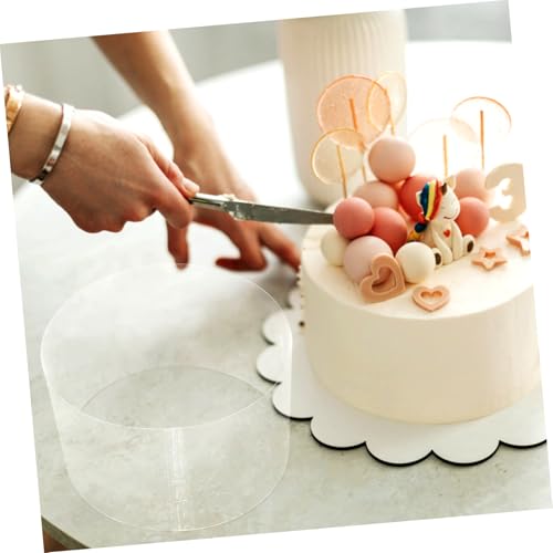 Hemobllo 100 Blatt Transparente Mousse Cake Collar Selbstklebende Tortenrandfolie für Kuchen Dekoration Backzubehör für Mousse Schokoladen und Gebäckumrandung Hemobllo 100 Blatt Transparente Mousse Cake Collar Selbstklebende Tortenrandfolie für Kuchen Dekoration Backzubehör für Mousse Schokoladen und Gebäckumrandung von Hemobllo