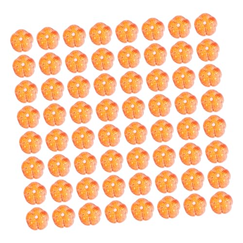 Hemobllo 100 Stück Kürbisperlen Anhänger Orange DIY Schmuckherstellung Bastelperlen für Halsketten Armbänder und Dekoration Halloween Charms Hemobllo 100 Stück Kürbisperlen Anhänger Orange DIY Schmuckherstellung Bastelperlen für Halsketten Armbänder und Dekoration Halloween Charms von Hemobllo
