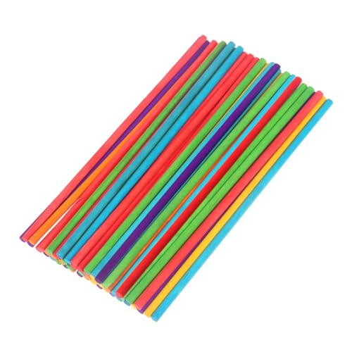 Hemobllo 100 Stück Teiliges Bunte Holzstäbchen für DIY Bastelprojekte Modellbau Skulpturen Lernen Farben Spielerisch Gestalten Hemobllo 100 Stück Teiliges Bunte Holzstäbchen für DIY Bastelprojekte Modellbau Skulpturen Lernen Farben Spielerisch Gestalten von Hemobllo