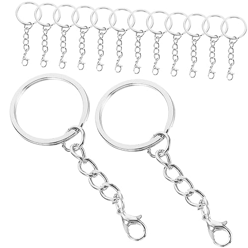 Hemobllo 100 Stück Teiliges Metall Schlüsselanhänger Flach Lobster Karabiner Schlüsselring Clips Robust Rostfrei Vielseitig für Autoschlüssel Haustür Outdoor Zubehör Hemobllo 100 Stück Teiliges Metall Schlüsselanhänger Flach Lobster Karabiner Schlüsselring Clips Robust Rostfrei Vielseitig für Autoschlüssel Haustür Outdoor Zubehör von Hemobllo