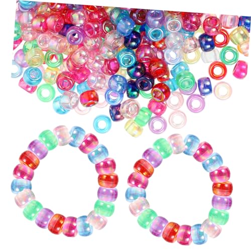 Hemobllo 1000 Stück Teiliges Acrylperlen mit Großen Löchern Bunte DIY Schmuckperlen für Armbänder Halsketten Basteln Vielseitige Schmuckherstellung Zubehör Hemobllo 1000 Stück Teiliges Acrylperlen mit Großen Löchern Bunte DIY Schmuckperlen für Armbänder Halsketten Basteln Vielseitige Schmuckherstellung Zubehör von Hemobllo