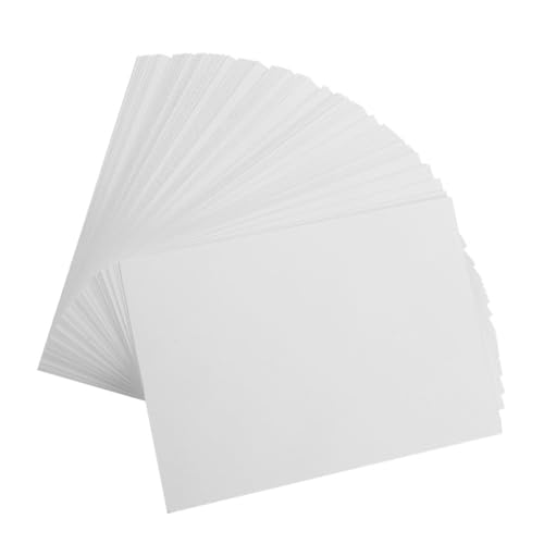 Hemobllo 100Blätter Glanzfotopapier für Tintenstrahldrucker M² Hochglänzend DIY Projekte Fotodrucke Postkarten und Kreative Bastelarbeiten von Hemobllo