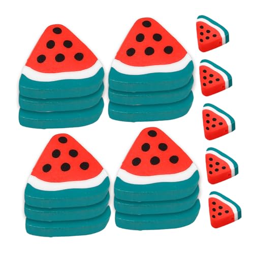 Hemobllo 100Stücke DIY Wassermelonenperlen Polymer Abstandshalter für Schmuck Bastelperlen für Ohrringe und Armbänder Perlenkette für Projekte von Hemobllo