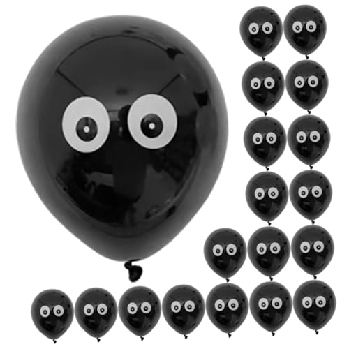 Hemobllo 100Stücke Latexballons Halloween Dekorationsballons Für Mottopartys Einzigartige Halloween Partygeschenke Für Tischdekorationen Und Ballonsträuße von Hemobllo