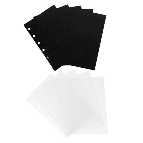 Hemobllo 10Blätter Dokumentenmappe Ordnertaschen mit Löchern Wasserdichtes Material für Bürobedarf und Organisation von Rechnungen und Dokumenten Hemobllo 10Blätter Dokumentenmappe Ordnertaschen mit Löchern Wasserdichtes Material für Bürobedarf und Organisation von Rechnungen und Dokumenten von Hemobllo