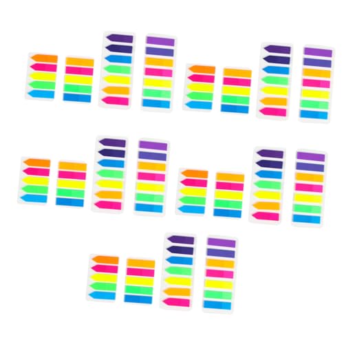 Hemobllo 10Stücke Farbige Index Sticker Selbstklebende Transparente Markierungsstreifen für Notizen Wiederverwendbare Haftnotizen für Büro und Studium und Langlebig Hemobllo 10Stücke Farbige Index Sticker Selbstklebende Transparente Markierungsstreifen für Notizen Wiederverwendbare Haftnotizen für Büro und Studium und Langlebig von Hemobllo