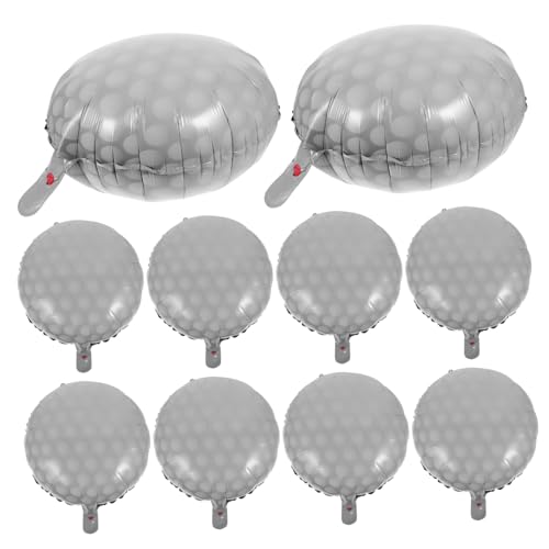 Hemobllo 10Stücke Golfball Luftballons aus Aluminiumfolie Dekoration für Geburtstagsfeiern mit Golf Motto DIY Party Langlebig Hemobllo 10Stücke Golfball Luftballons aus Aluminiumfolie Dekoration für Geburtstagsfeiern mit Golf Motto DIY Party Langlebig von Hemobllo