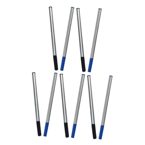 Hemobllo 10Stücke Metall Kugelschreiber Minen Blaue und Schwarze Nachfüllungen für Tintenstifte Glatter Tintenfluss für Büro Schule und Kreative Projekte Hemobllo 10Stücke Metall Kugelschreiber Minen Blaue und Schwarze Nachfüllungen für Tintenstifte Glatter Tintenfluss für Büro Schule und Kreative Projekte von Hemobllo