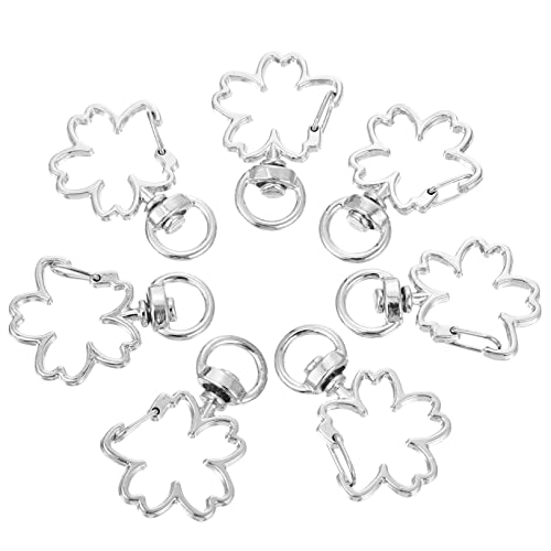 Hemobllo 10Stücke Teiliges DIY Blütenschlüsselanhänger Zubehör Metallverschluss Schnalle für Schlüsselketten Bastelbedarf für Dekoration und Accessoires Hemobllo 10Stücke Teiliges DIY Blütenschlüsselanhänger Zubehör Metallverschluss Schnalle für Schlüsselketten Bastelbedarf für Dekoration und Accessoires von Hemobllo