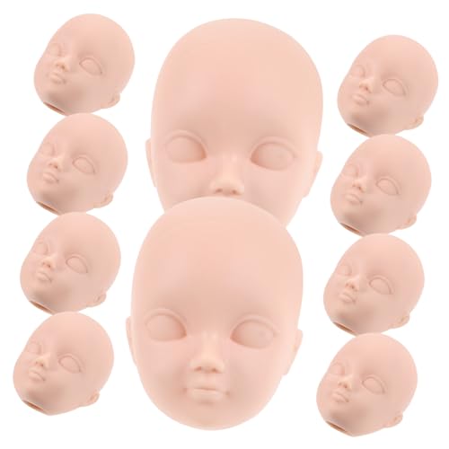 Hemobllo 10Stücke Teiliges Puppenköpfe Make Up Puppenköpfe für DIY Dekoration Puppenteile für Kreative Bastelprojekte für Hemobllo 10Stücke Teiliges Puppenköpfe Make Up Puppenköpfe für DIY Dekoration Puppenteile für Kreative Bastelprojekte für von Hemobllo