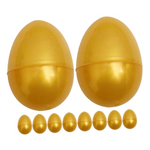 Hemobllo 10pcs Leere Ostereier Füllbares Plastikei Für Goodie -Korb Klassenzimmer Preiskörbe Oder Eiersuche Ostereiersuche Spiele Hemobllo 10pcs Leere Ostereier Füllbares Plastikei Für Goodie -Korb Klassenzimmer Preiskörbe Oder Eiersuche Ostereiersuche Spiele von Hemobllo