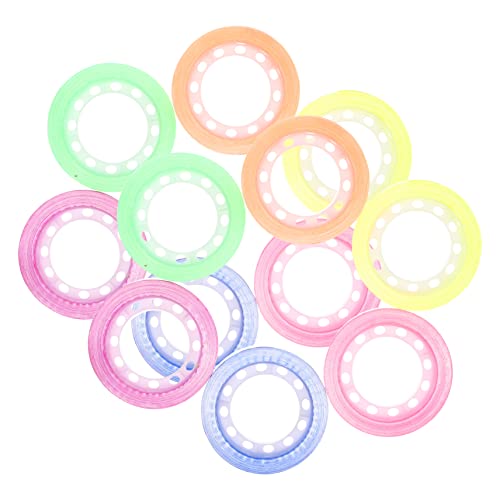 Hemobllo 12 Rollen Bunte Transparente Dekorationsklebebänder Selbstklebend Vielseitig für Basteln Scrapbooking Geschenkverpackung und DIY Projekte von Hemobllo