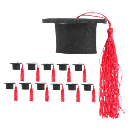 Hemobllo 12 Stück Arzt Hut Dekoration graduiert schlank Und Etiketten Stichworte familienkonferenz abschlussfeier dekoartikel Abschlusshut Glas Topper Abschlusshut Flaschendeckel Vlies rot Hemobllo 12 Stück Arzt Hut Dekoration graduiert schlank Und Etiketten Stichworte familienkonferenz abschlussfeier dekoartikel Abschlusshut Glas Topper Abschlusshut Flaschendeckel Vlies rot von Hemobllo
