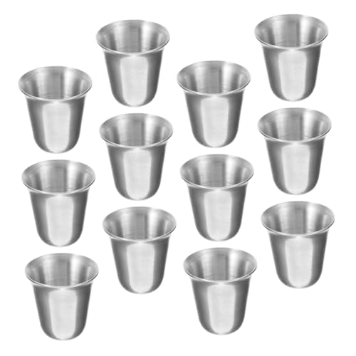 Hemobllo 12 Stück Heiliges Geschirr Gewürzbecher Aus Metall Dipbecher Aus Edelstahl Kelche Zur Kommunion Saucenbecher Aus Metall Tragbarer Kommunionbecher Rostfreier Stahl Silber Hemobllo 12 Stück Heiliges Geschirr Gewürzbecher Aus Metall Dipbecher Aus Edelstahl Kelche Zur Kommunion Saucenbecher Aus Metall Tragbarer Kommunionbecher Rostfreier Stahl Silber von Hemobllo