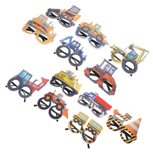 Hemobllo 12 Stück Kinderbrille Dekorationen für Transportpartys Konstruieren Sie Partydekorationen Geburtstagsfeierbrille Bauparty-Brille Geburtstagsbrille Requisite bauparty brille Plastik Hemobllo 12 Stück Kinderbrille Dekorationen für Transportpartys Konstruieren Sie Partydekorationen Geburtstagsfeierbrille Bauparty-Brille Geburtstagsbrille Requisite bauparty brille Plastik von Hemobllo