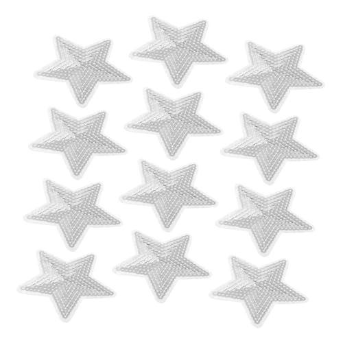 Hemobllo 12 Stück Teiliges Bestickte Pailletten Patches in Silber Fünfzackige Sterne zum Aufbügeln Langlebige Applikationen für Kleidung Jacken Jeans Hüte Schuhe und DIY Dekoration Hemobllo 12 Stück Teiliges Bestickte Pailletten Patches in Silber Fünfzackige Sterne zum Aufbügeln Langlebige Applikationen für Kleidung Jacken Jeans Hüte Schuhe und DIY Dekoration von Hemobllo