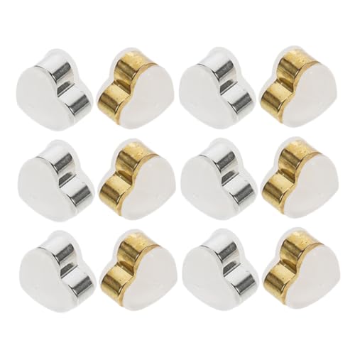 Hemobllo 12 Stück Teiliges Silikon Ohrstecker Verschlüsse in Herzform Weiche Sichere Ohrringstopper für Ohrstecker Langlebig und Bequem für DIY Schmuckherstellung und Ersatz Hemobllo 12 Stück Teiliges Silikon Ohrstecker Verschlüsse in Herzform Weiche Sichere Ohrringstopper für Ohrstecker Langlebig und Bequem für DIY Schmuckherstellung und Ersatz von Hemobllo