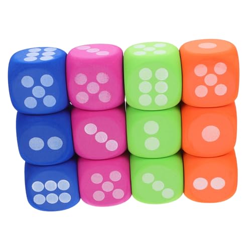 Hemobllo 12 Stück große Würfel Würfelspielzeug für Party favorisieren Würfel für kleine Schaumstoffwürfel für das Klassenzimmer Schaumwürfel Größe Farbe Werkzeug Eva Hemobllo 12 Stück große Würfel Würfelspielzeug für Party favorisieren Würfel für kleine Schaumstoffwürfel für das Klassenzimmer Schaumwürfel Größe Farbe Werkzeug Eva von Hemobllo