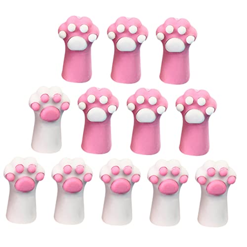 Hemobllo 12Stücke Teiliges Kawaii Radiergummi Katzenpfoten Kreative Radiergummis für Mitgebsel für Schulbedarf Süße Schreibwaren für Katzenliebhaber Hemobllo 12Stücke Teiliges Kawaii Radiergummi Katzenpfoten Kreative Radiergummis für Mitgebsel für Schulbedarf Süße Schreibwaren für Katzenliebhaber von Hemobllo