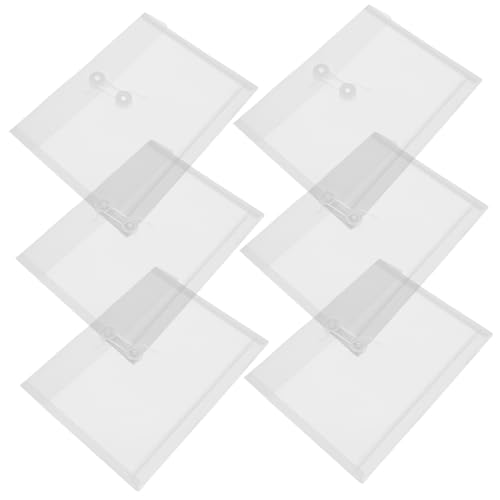 Hemobllo 12Stücke Transparente Aktenaufbewahrungstaschen Büro Organizer für Dokumente Leicht und Tragbar für Rechnungen und Wichtige Unterlagen aus Hochwertigem Material Hemobllo 12Stücke Transparente Aktenaufbewahrungstaschen Büro Organizer für Dokumente Leicht und Tragbar für Rechnungen und Wichtige Unterlagen aus Hochwertigem Material von Hemobllo