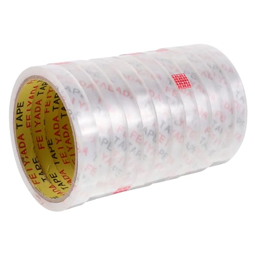 Hemobllo 12Stücke Verpackungsband Nachfüllpack für Supermarkt Bindemaschinen Reißfestes und Langlebiges Klebeband für Sichere Verpackungen und Tägliche Nutzung von Hemobllo
