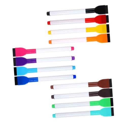 Hemobllo 12Stücke Whiteboard Marker Wassermalstifte für Trockene Löschstifte für Klassenzimmer und Kreative Anwendungen Langlebig und Leicht zu Reinigen Hemobllo 12Stücke Whiteboard Marker Wassermalstifte für Trockene Löschstifte für Klassenzimmer und Kreative Anwendungen Langlebig und Leicht zu Reinigen von Hemobllo
