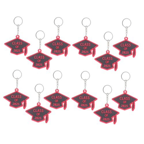 Hemobllo 12pcs Abschluss Schlüsselbund Inspirierender Schlüsselringanhänger Für Die Klasse Von Andenken, Die Für Ihn Vorhanden Ist. Ihre Abschlussfeier Liefert Schwarze Rot Hemobllo 12pcs Abschluss Schlüsselbund Inspirierender Schlüsselringanhänger Für Die Klasse Von Andenken, Die Für Ihn Vorhanden Ist. Ihre Abschlussfeier Liefert Schwarze Rot von Hemobllo