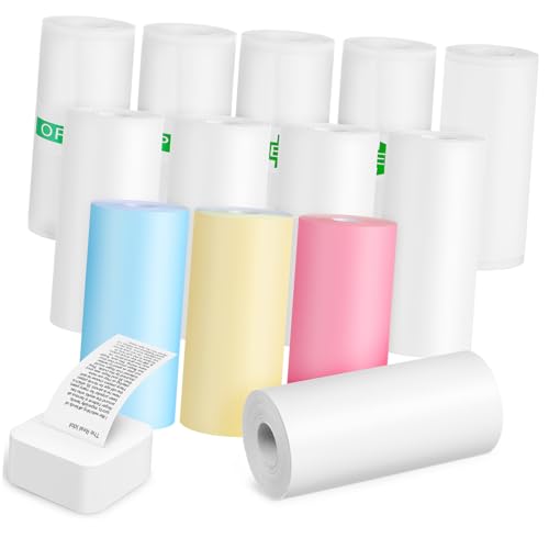 Hemobllo 13Rollen Thermopapier Selbstklebendes Druckpapier Verschiedenen für Sofortbildkameras Drucker und Sticker Drucker Ausdrucke Einfache Hemobllo 13Rollen Thermopapier Selbstklebendes Druckpapier Verschiedenen für Sofortbildkameras Drucker und Sticker Drucker Ausdrucke Einfache von Hemobllo
