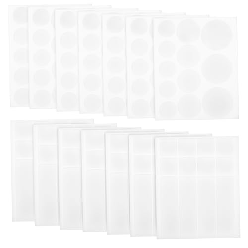 Hemobllo 14 Blatt Doppelseitige Klebepunkte Stark Haftendes Spurenfreies Klebeband in Rund und Eckig Selbstklebende Aufkleber für Wand Foto Dekoration Einfach Anzubringen und Rückstandslos Hemobllo 14 Blatt Doppelseitige Klebepunkte Stark Haftendes Spurenfreies Klebeband in Rund und Eckig Selbstklebende Aufkleber für Wand Foto Dekoration Einfach Anzubringen und Rückstandslos von Hemobllo