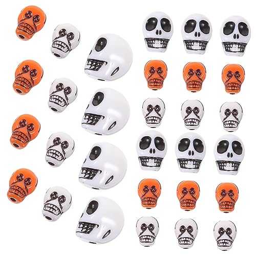 Hemobllo 150Stücke Perlen Langlebigem Polymer Lehm für DIY Schmuckherstellung Zubehörteile für Armbänder und Halloween Charms Glänzender von Hemobllo