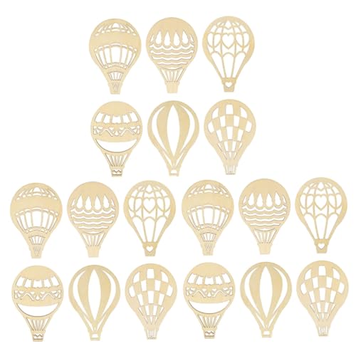Hemobllo 18 Stück Teiliges Hot Air Balloon Holzscheiben aus Unbehandeltem Holz Langlebige DIY Holzchips zum Bemalen und Basteln Holzdekoration für Kindergeburtstage und Kreative Graffiti Hemobllo 18 Stück Teiliges Hot Air Balloon Holzscheiben aus Unbehandeltem Holz Langlebige DIY Holzchips zum Bemalen und Basteln Holzdekoration für Kindergeburtstage und Kreative Graffiti von Hemobllo