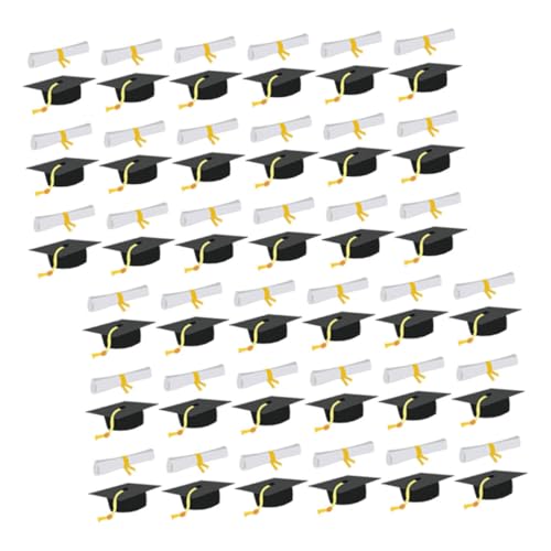 Hemobllo 1Packung Abschlussfeier Konfetti Doktorhut Papierdekoration für Feierliche Graduationspartys für Abschlussfeiern und Festlichkeiten und Universitäten Hemobllo 1Packung Abschlussfeier Konfetti Doktorhut Papierdekoration für Feierliche Graduationspartys für Abschlussfeiern und Festlichkeiten und Universitäten von Hemobllo