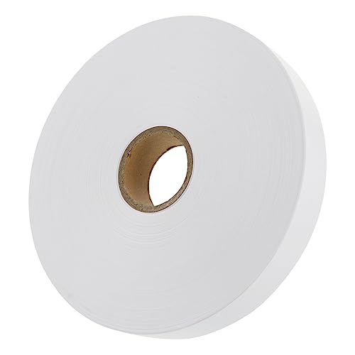 Hemobllo 1Rolle Bekleidungsgrößen Aufkleber Weißes Bügeletikett aus Hochwertigem Stoff Wiederverwendbar für Einfache Größenidentifikation und Klassifizierung von Kleidung von Hemobllo