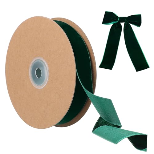 Hemobllo 1Rolle Dunkelgrünes nicht Elastisches Samtbande für Geschenkverpackungen Dekoration DIY Projekte Kleidung und Bastelarbeiten Hochwertiges Langlebiges Material Hemobllo 1Rolle Dunkelgrünes nicht Elastisches Samtbande für Geschenkverpackungen Dekoration DIY Projekte Kleidung und Bastelarbeiten Hochwertiges Langlebiges Material von Hemobllo