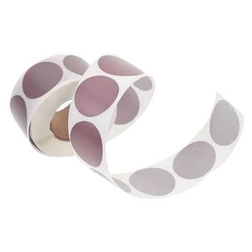 Hemobllo 1Rolle Runde Kratzerbeschichtungsaufkleber DIY Aufkleber für Karten Einfache Anwendung Lustige Partyideen für Kreative Projekte und Roségoldene Farbe von Hemobllo