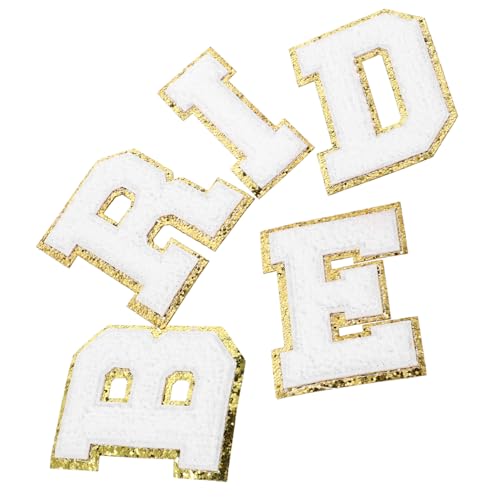 Hemobllo 1Satz Bride Aufbügel Patches Teiliges für DIY Kleidung Taschen und Hüte Einfache Anwendung Langlebig Reparieren oder Dekorieren von Textilien von Hemobllo