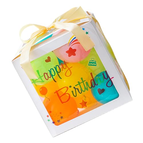 Hemobllo 1Satz Geburtstags Ballonbox mit Luftballons Kreativen Aufklebern und Farbigen Ballonhüllen Dekoration für Jungen und Wiederverwendbar und Platzsparend Hemobllo 1Satz Geburtstags Ballonbox mit Luftballons Kreativen Aufklebern und Farbigen Ballonhüllen Dekoration für Jungen und Wiederverwendbar und Platzsparend von Hemobllo