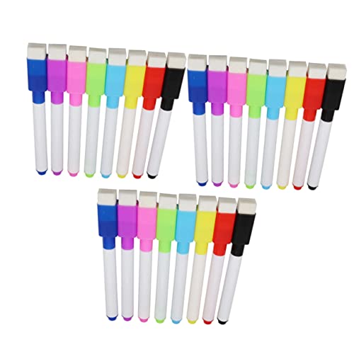 Hemobllo 1Satz Magnetische Whiteboard Marker Abwischbare für Büro und Schule Schnelles Entfernen ohne Rückstände für Metalloberflächen und Glatte Schreibflächen Hemobllo 1Satz Magnetische Whiteboard Marker Abwischbare für Büro und Schule Schnelles Entfernen ohne Rückstände für Metalloberflächen und Glatte Schreibflächen von Hemobllo