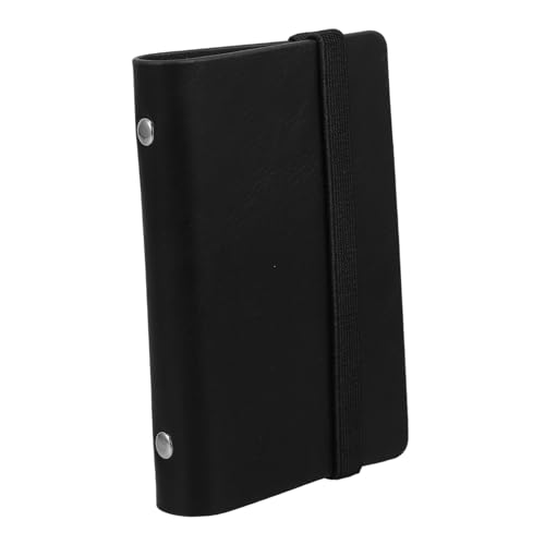 Hemobllo 1Satz PU Leder Ordnerschutz Nachfüllbare Ringbuchhülle für Notizen Elegante Planerhülle mit Trennwand für Tägliche Planung und Organisation von Hemobllo
