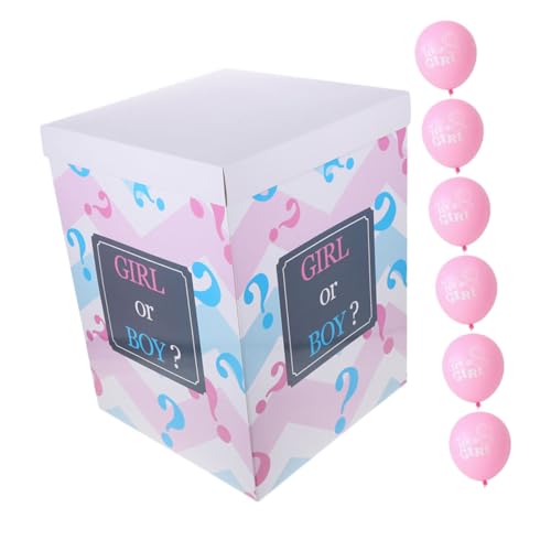 Hemobllo 1Satz Riesigen Geschlechtsoffenbarungsballons und Konfetti Ballonboxen für Babyparty Junge Stilvollen Dekorationen und Banner Hemobllo 1Satz Riesigen Geschlechtsoffenbarungsballons und Konfetti Ballonboxen für Babyparty Junge Stilvollen Dekorationen und Banner von Hemobllo